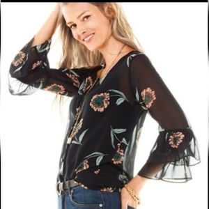 CAbi LA Di Da Blouse Size XL